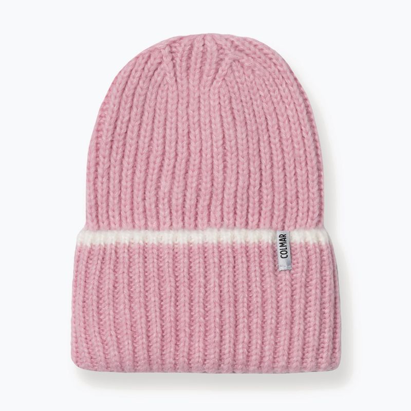 Berretto invernale da donna Colmar Macumba millenial rosa/bianco