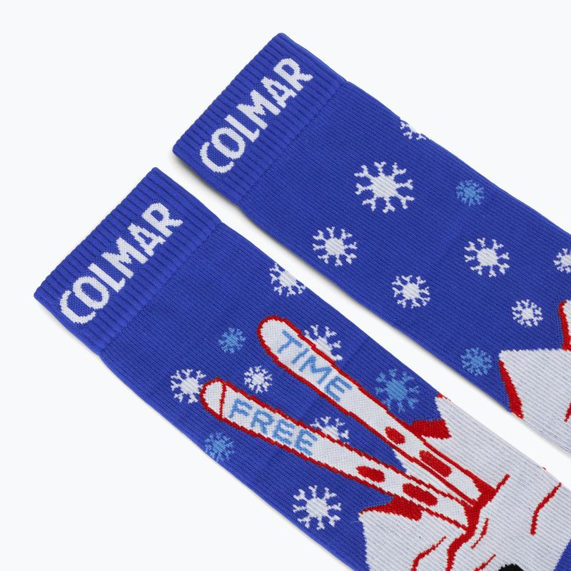 Calze da sci Colmar Freetime abyss blu/bianco/rac 3