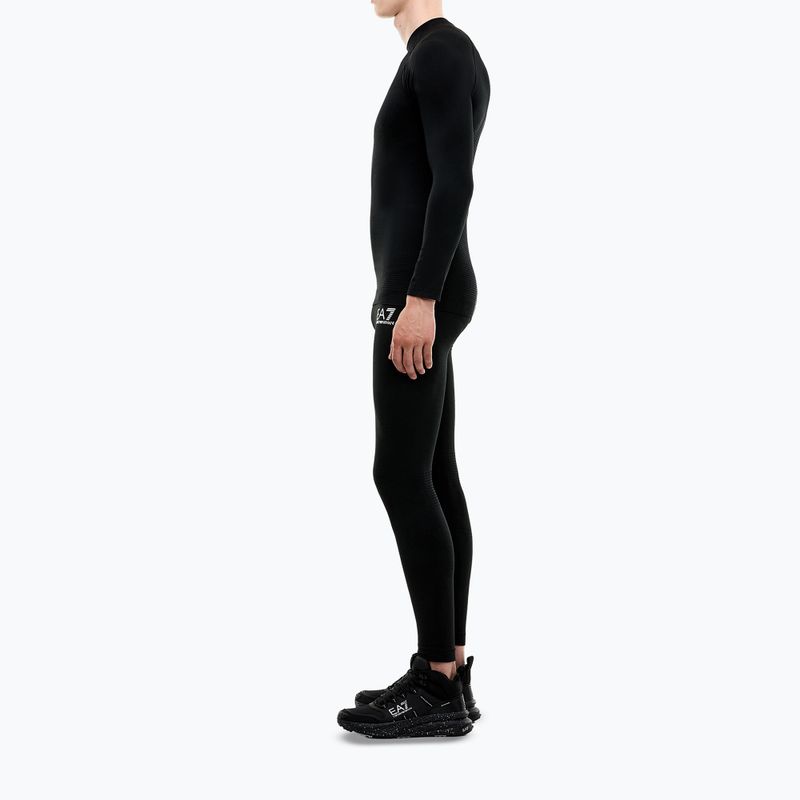 Set di biancheria termica EA7 Emporio Armani Ski black 4