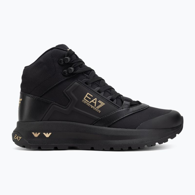 EA7 Emporio Armani Ice Altura, scarpe nere / oro 2