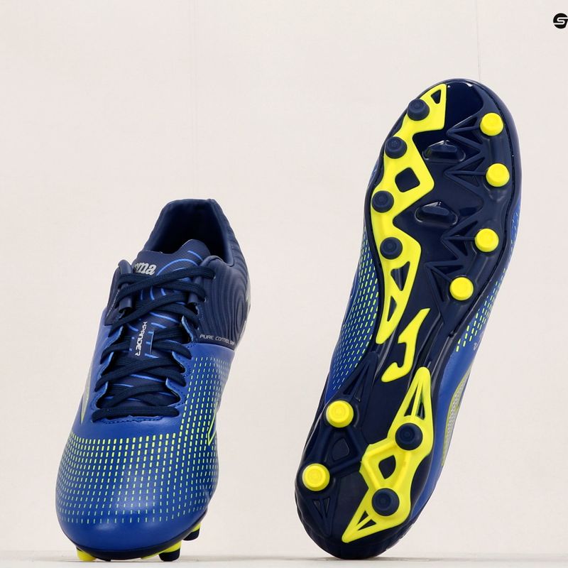 Scarpe da calcio Joma uomo Xpander FG royal/verde fluoro 11
