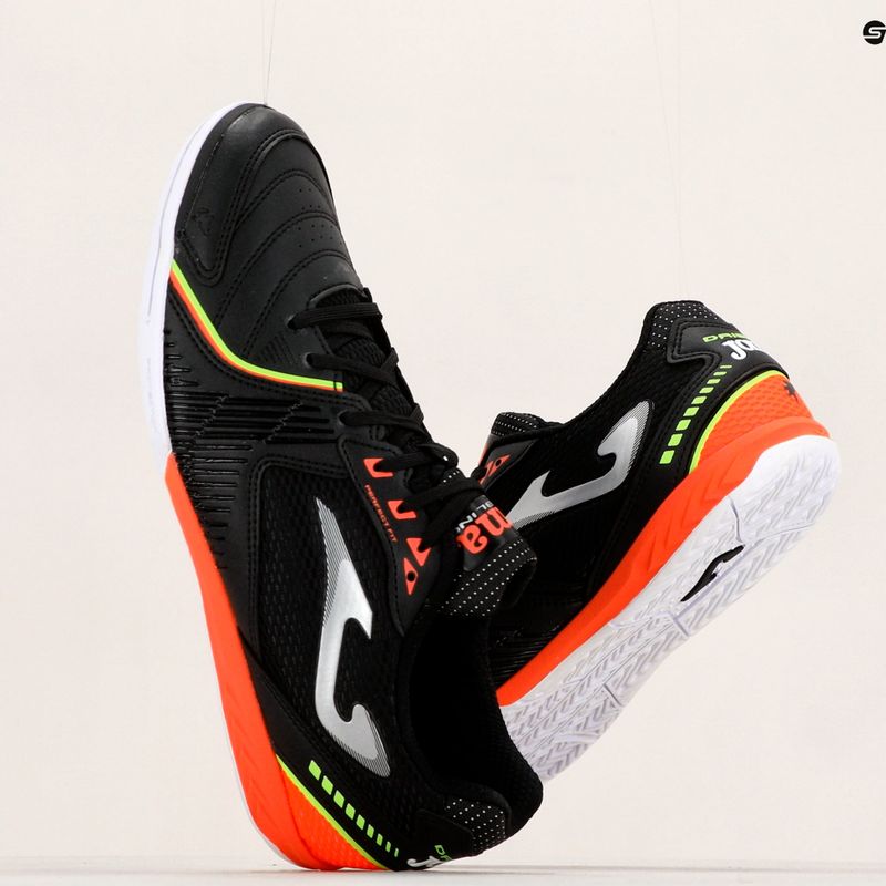 Scarpe da calcio da uomo Joma Dribling IN nero/rosso 12