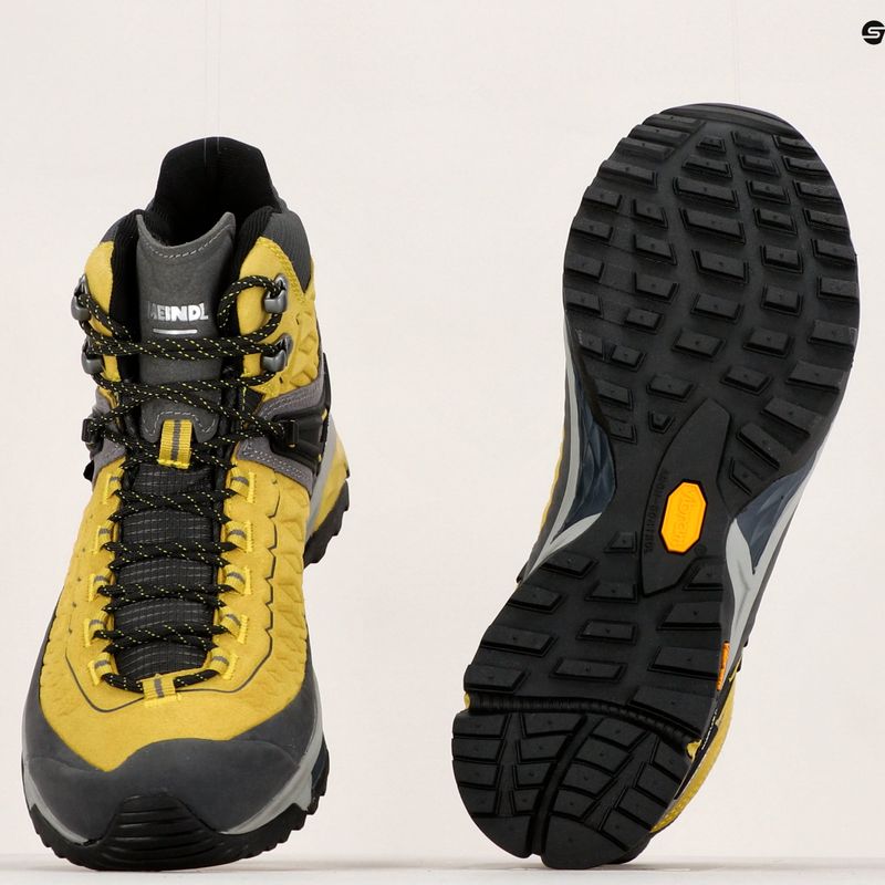 Stivali da trekking da uomo Meindl Top Trail Mid GTX giallo 12