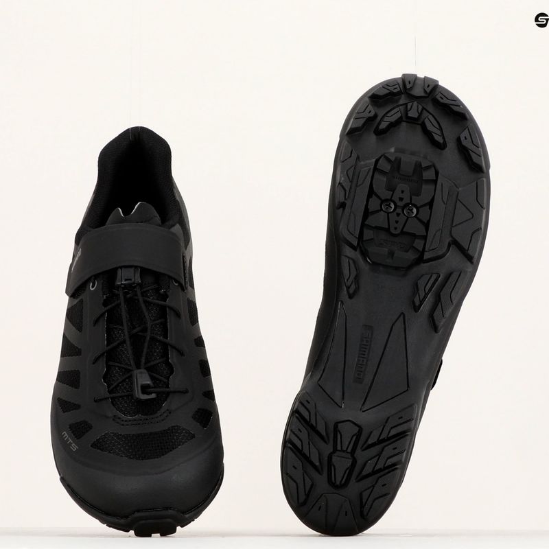 Scarpe da ciclismo MTB da uomo Shimano SH-MT502 nero 16
