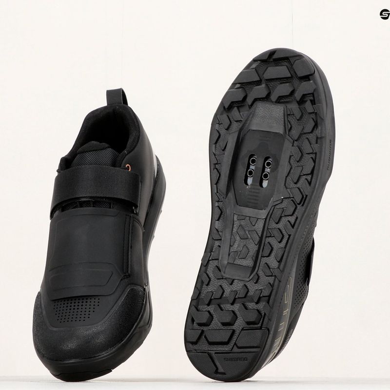 Scarpe da ciclismo MTB da uomo Shimano SH-AM903 nero 16