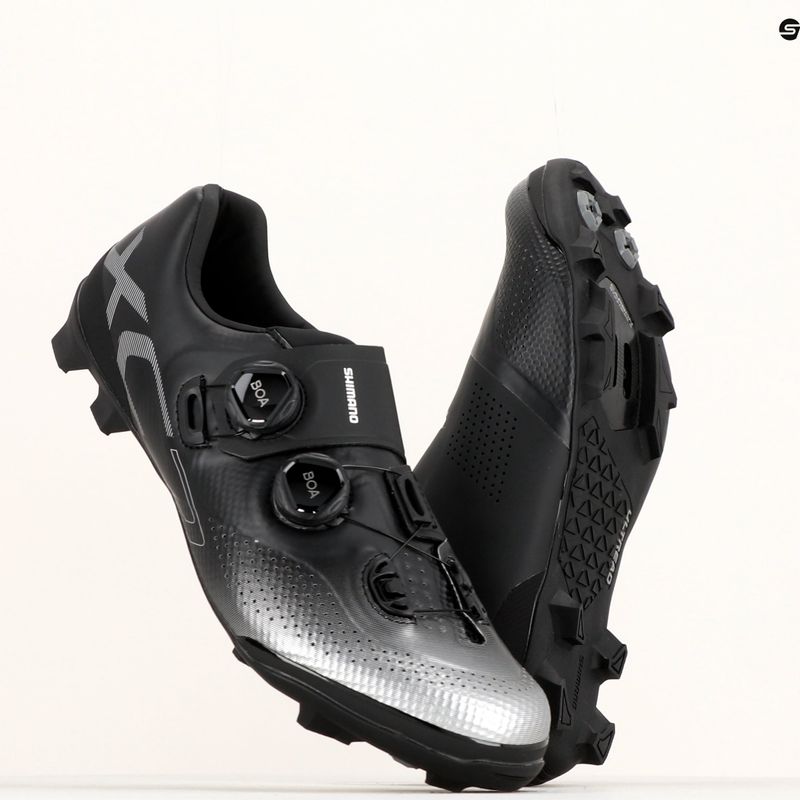 Scarpe da ciclismo MTB da uomo Shimano SH-XC702 nero 16