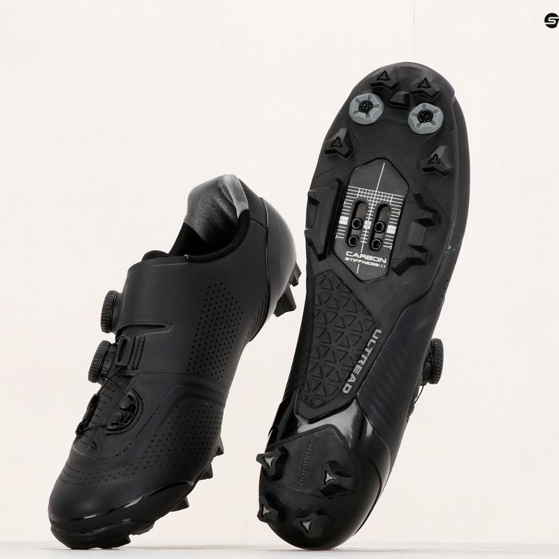 Scarpe da ciclismo MTB da uomo Shimano SH-XC902 nero 16