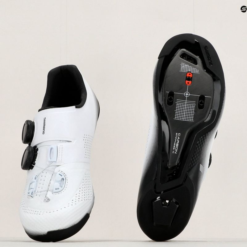 Scarpe da strada da donna Shimano SH-RC702W bianco 17