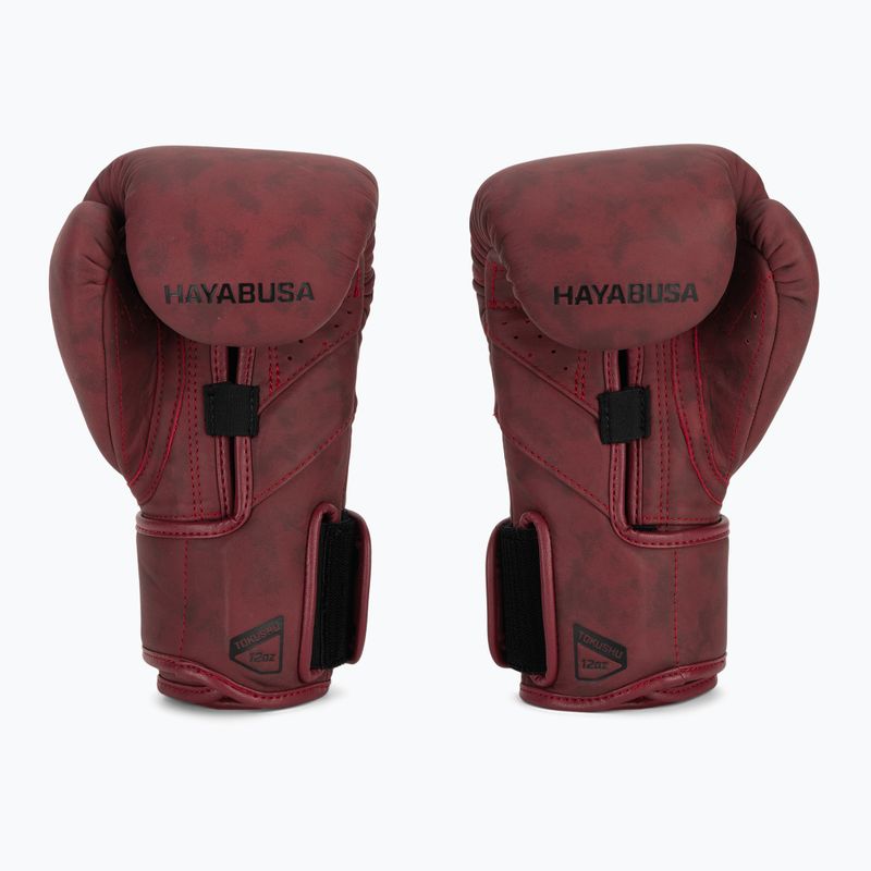 Guanti da boxe Hayabusa T3 LX cremisi 3
