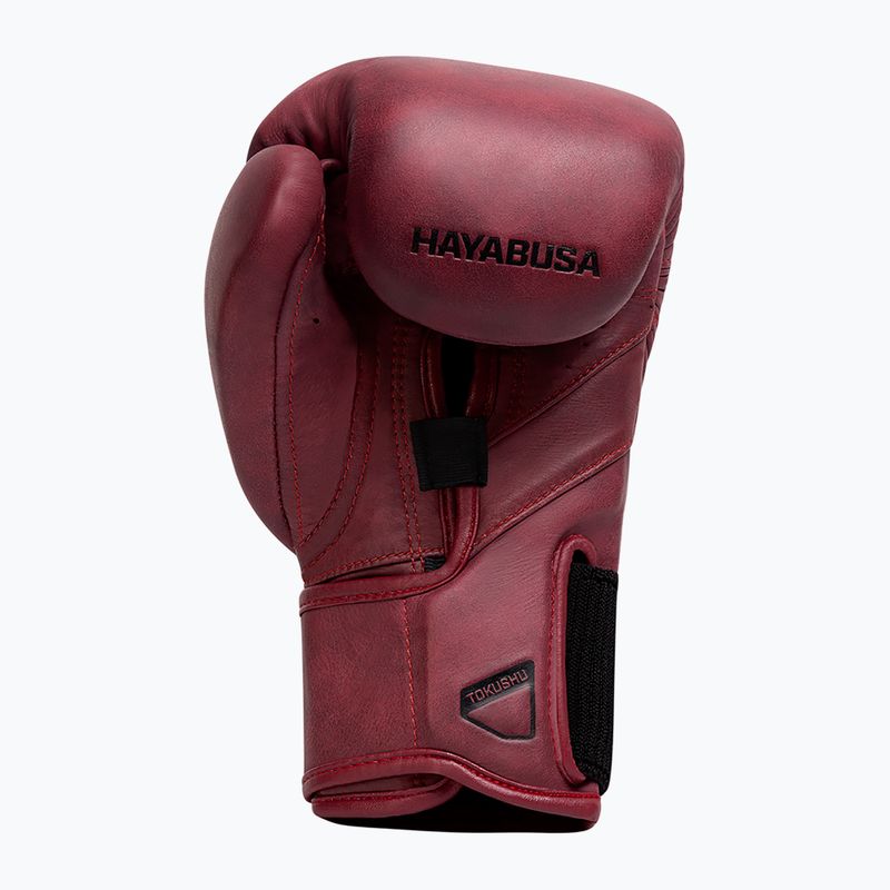 Guanti da boxe Hayabusa T3 LX cremisi 3