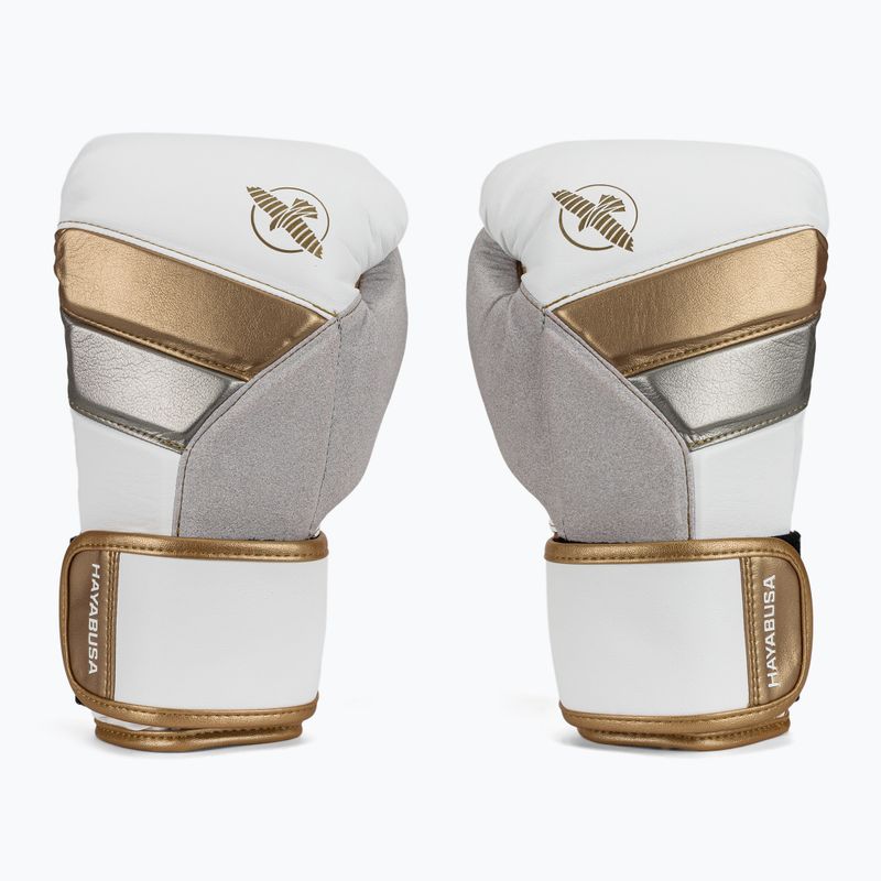 Guantoni da boxe Hayabusa T3 bianco/oro