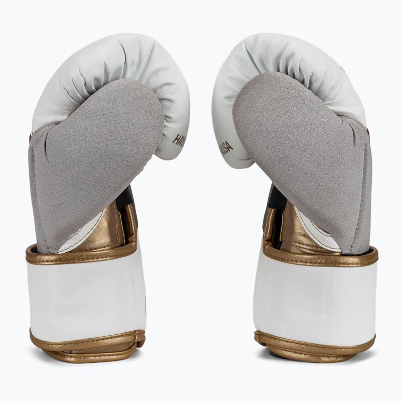 Guantoni da boxe Hayabusa T3 bianco/oro 4