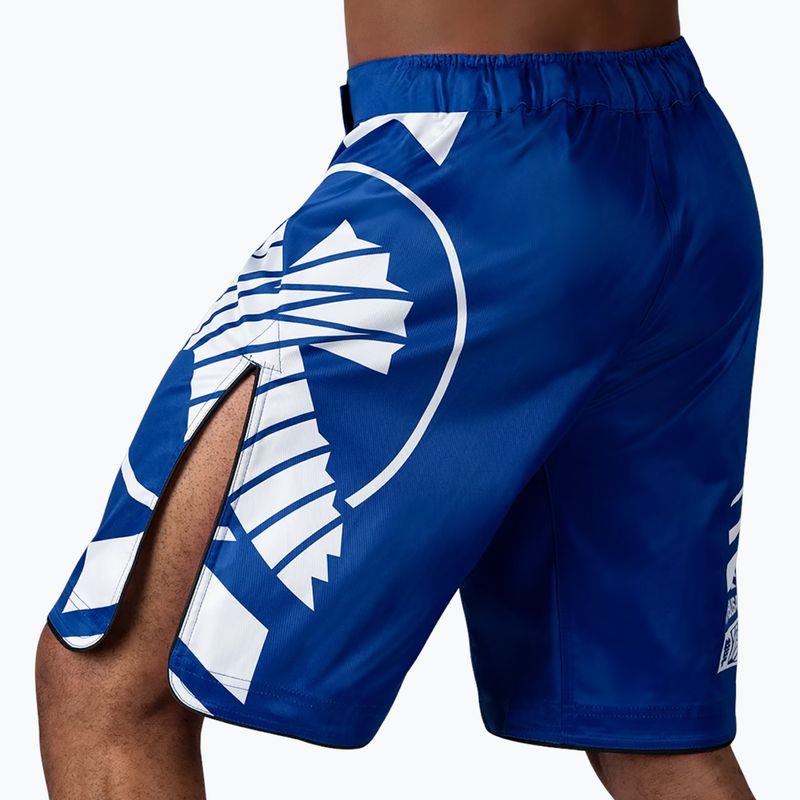 Pantaloncini da allenamento Hayabusa Icon Fight blu/bianco 3