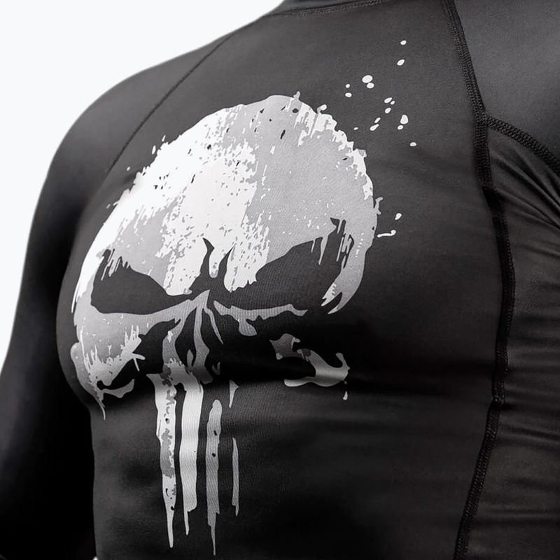 Rashguard a maniche lunghe Hayabusa The Punisher nero 3