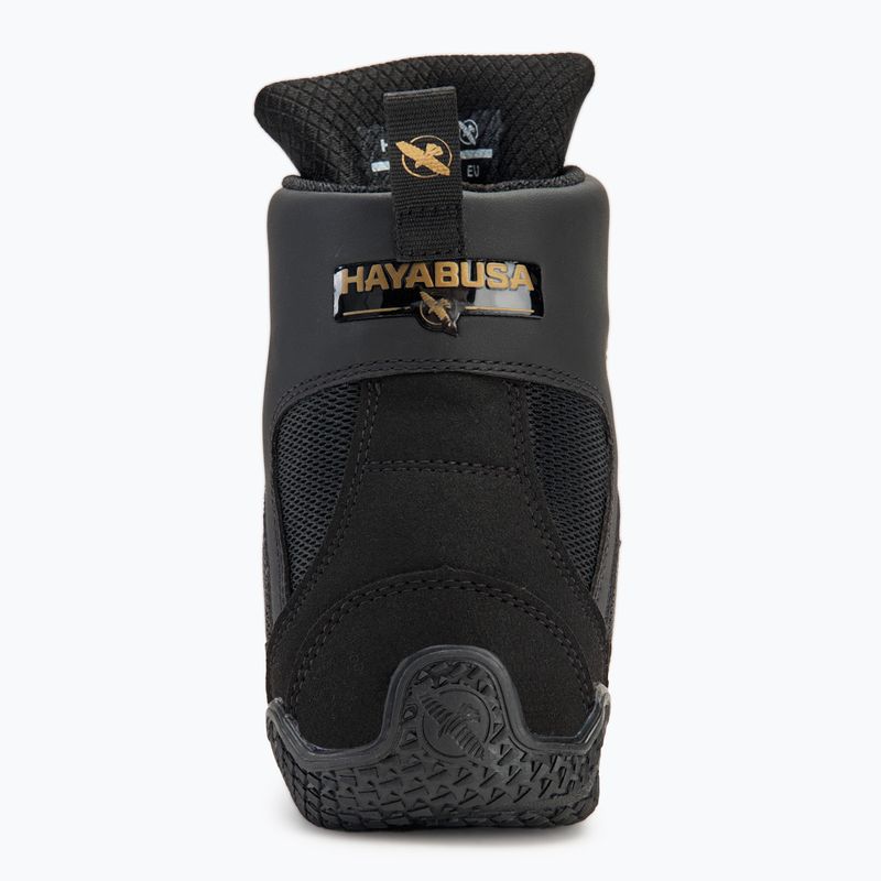 Scarpe da boxe Hayabusa Pro Boxing uomo nero 6