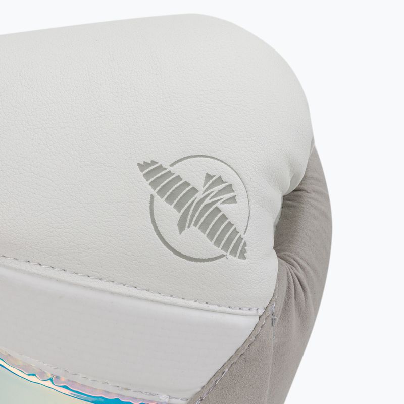 Guanti da boxe Hayabusa T3 bianco/iridescenti 5