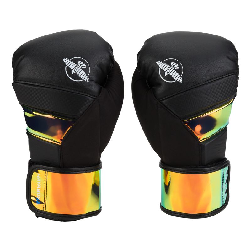 Guanti da boxe Hayabusa T3 nero/iridescente