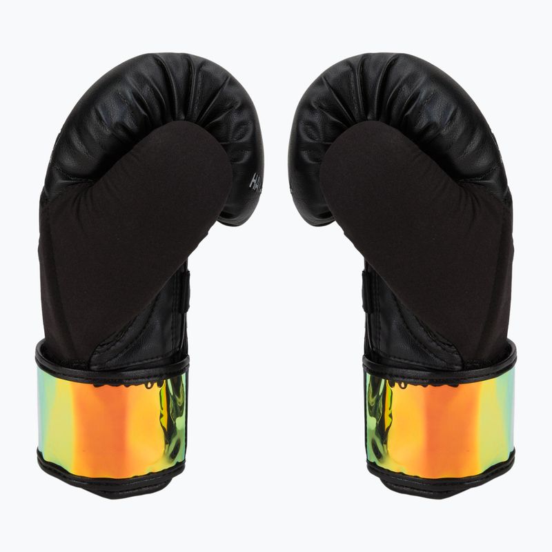 Guanti da boxe Hayabusa T3 nero/iridescente 4