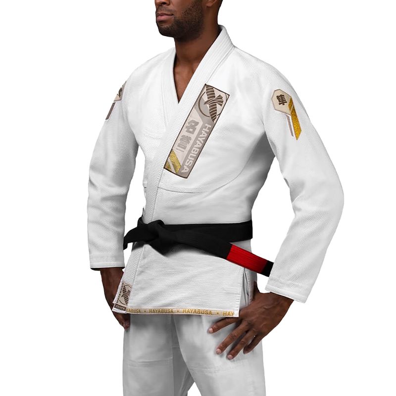 GI per Brazilian jiu-jitsu Hayabusa Ascend Lightweight bianco