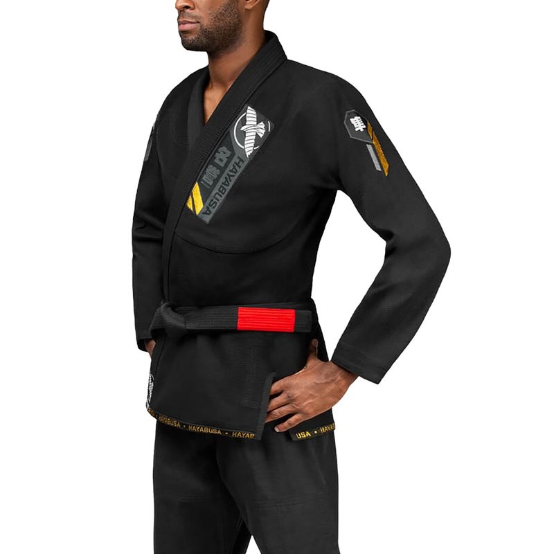 GI per jiu-jitsu brasiliano Hayabusa Ascend Lightweight nero