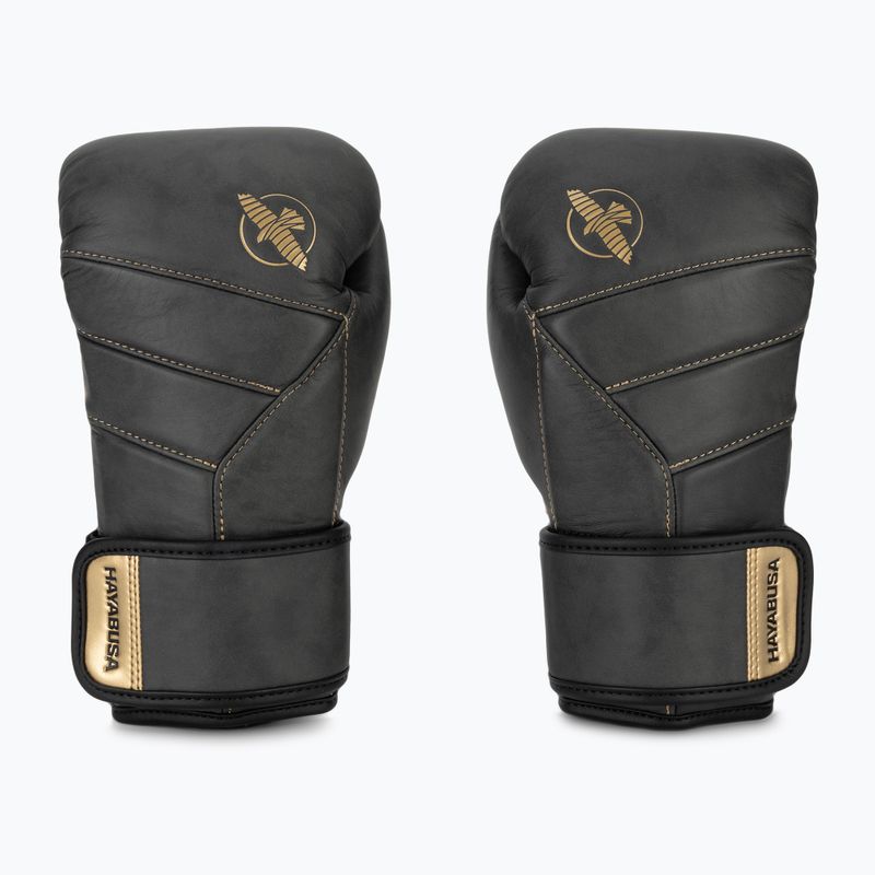 Guantoni da boxe Hayabusa T3 LX Vintage nero/oro 2