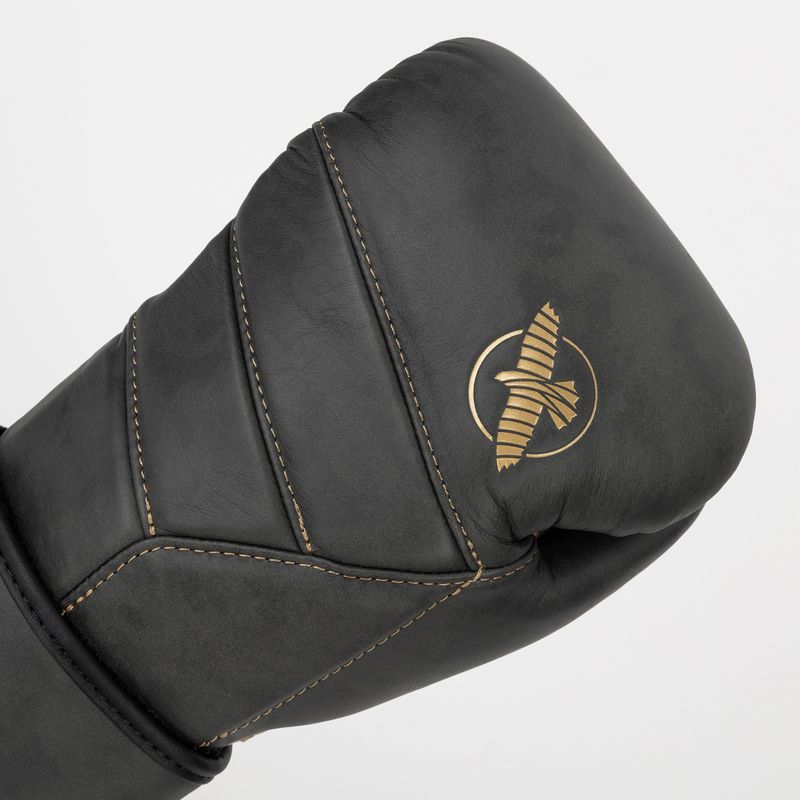 Guantoni da boxe Hayabusa T3 LX Vintage nero/oro 5