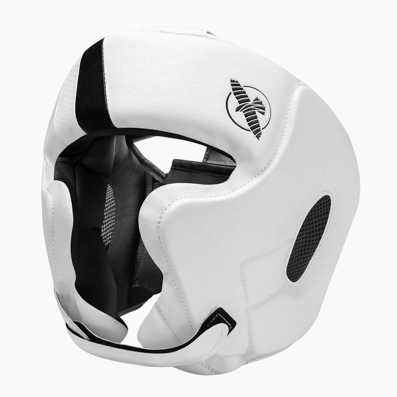 Casco da boxe Hayabusa T3 Headgear bianco/nero