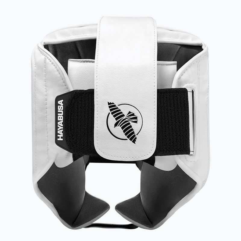 Casco da boxe Hayabusa T3 Headgear bianco/nero 2