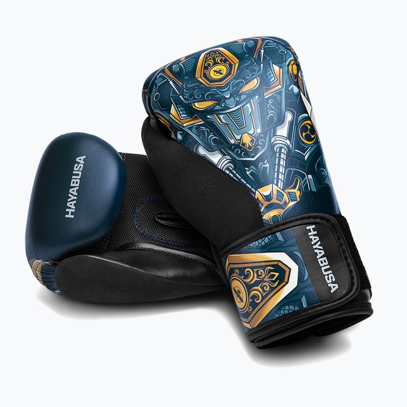 Guantoni da boxe Hayabusa Hayabusa S4 Youth Epic robot blu 2