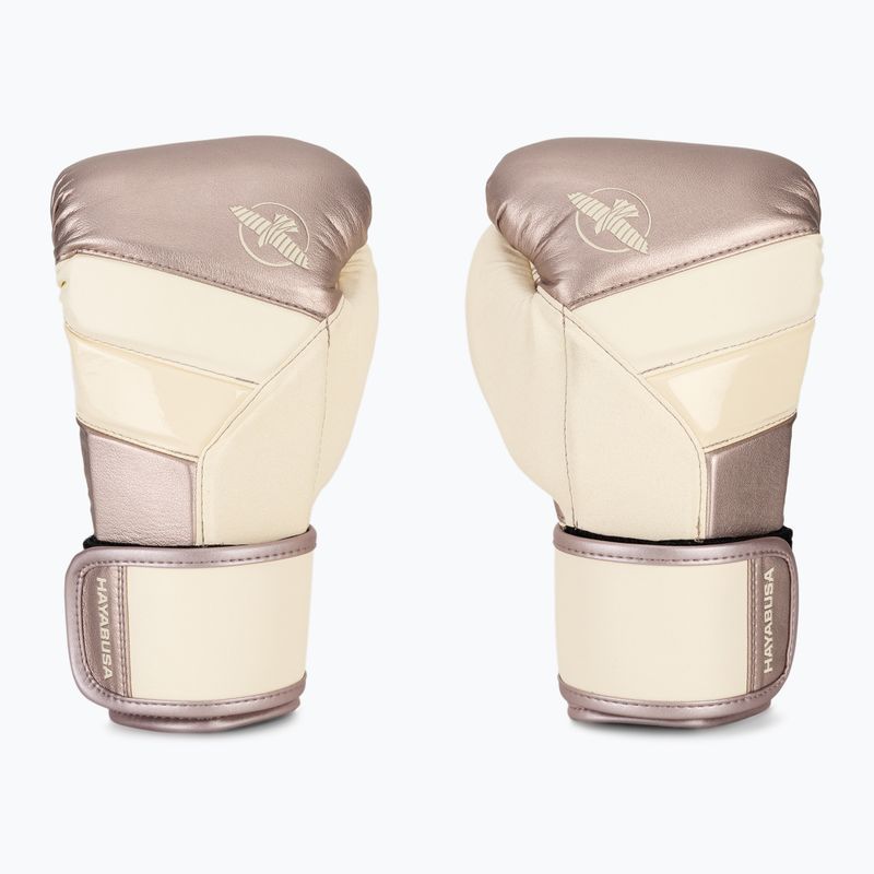 Guantoni da boxe Hayabusa T3 oro rosa 2