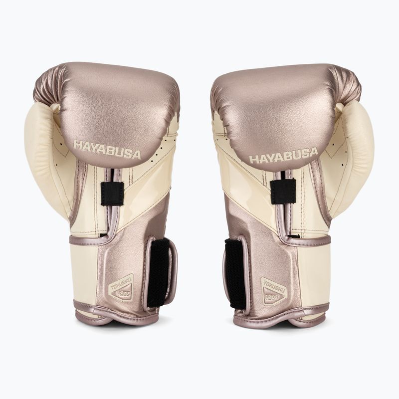 Guantoni da boxe Hayabusa T3 oro rosa 3