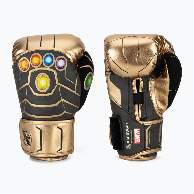 Guantoni da boxe Hayabusa Marvel Thanos oro/nero 2