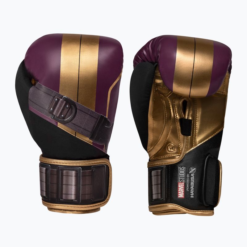 Guantoni da boxe Hayabusa Marvel's Batroc viola/oro