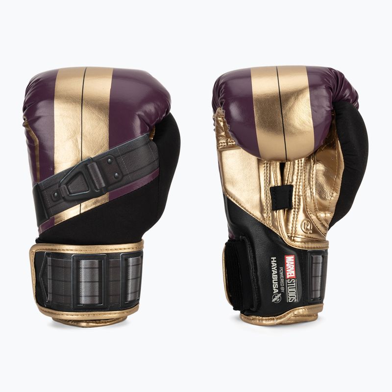 Guantoni da boxe Hayabusa Marvel's Batroc viola/oro