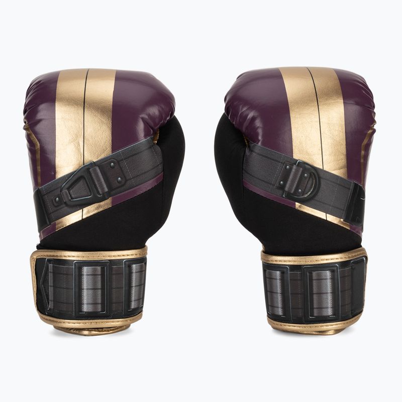 Guantoni da boxe Hayabusa Marvel's Batroc viola/oro 2