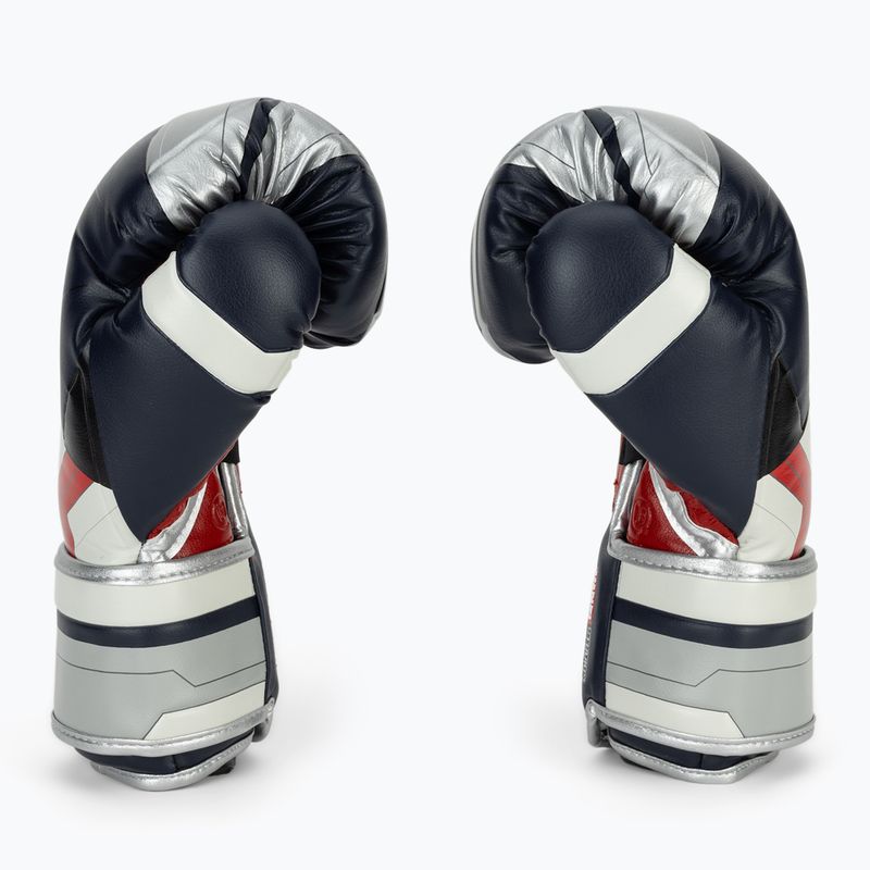 Guanti da boxe Hayabusa Marvel Captain America argento/blu 4