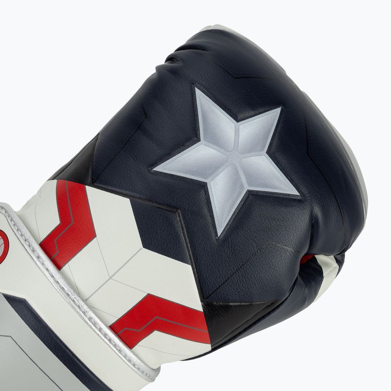 Guanti da boxe Hayabusa Marvel Captain America argento/blu 5