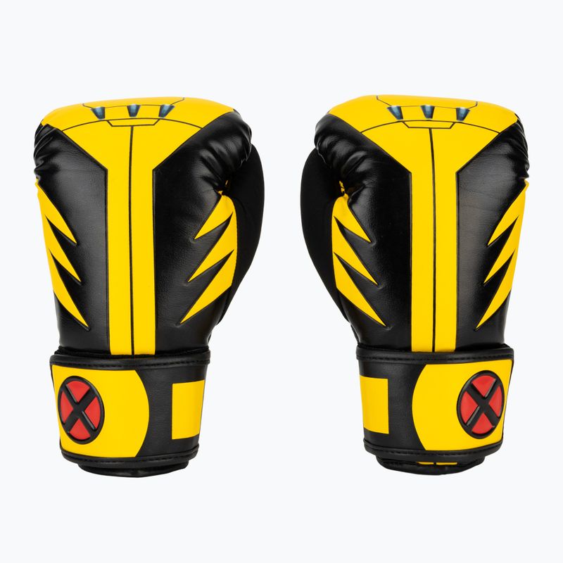 Guantoni da boxe Hayabusa Marvel's Wolverine giallo/nero 2