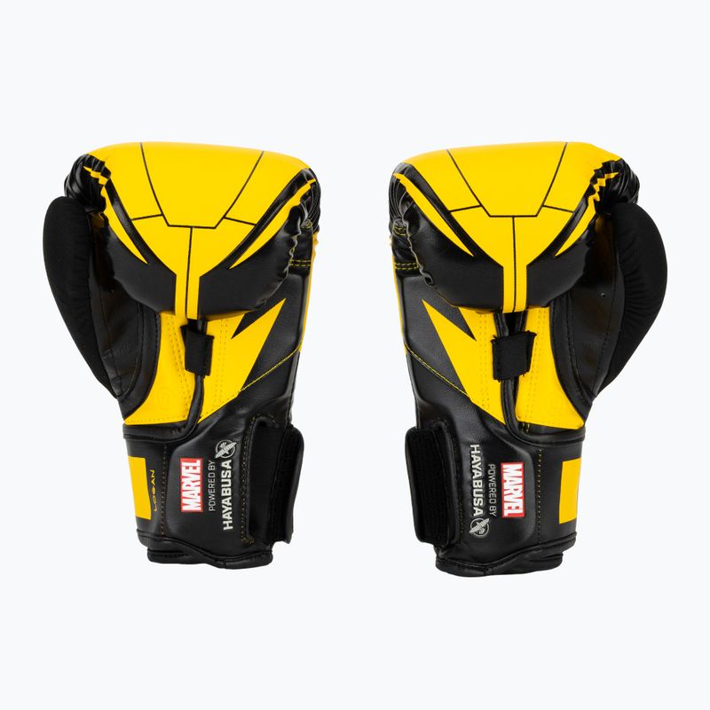 Guantoni da boxe Hayabusa Marvel's Wolverine giallo/nero 3