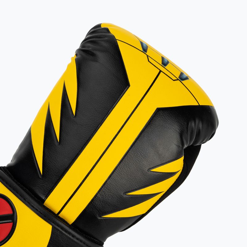 Guantoni da boxe Hayabusa Marvel's Wolverine giallo/nero 5