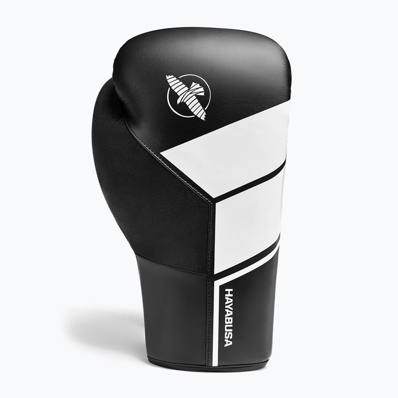 Guanti da boxe Hayabusa S4 Lace Up bianco/nero 11