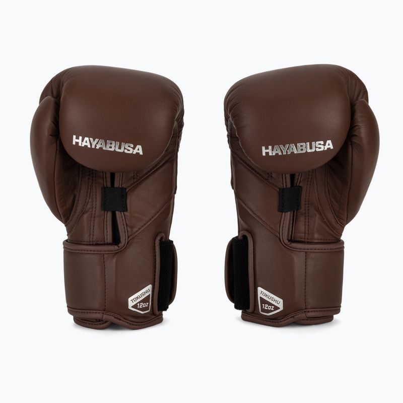 Guantoni da boxe Hayabusa T3 Kanpeki noce marrone 3