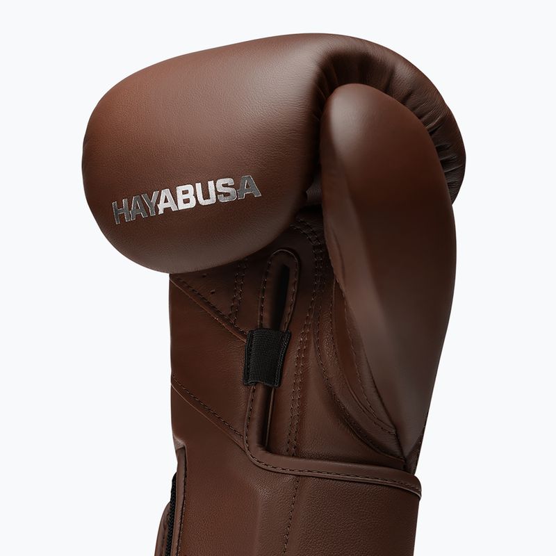 Guantoni da boxe Hayabusa T3 Kanpeki noce marrone 4