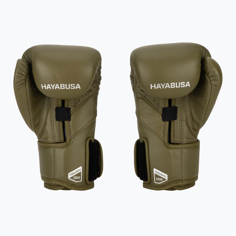 Guanti da boxe Hayabusa T3 Kanpeki verde oliva 3