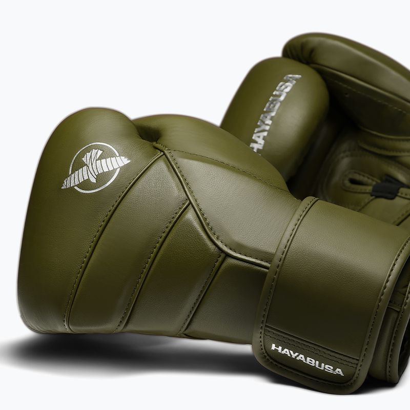 Guanti da boxe Hayabusa T3 Kanpeki verde oliva 2