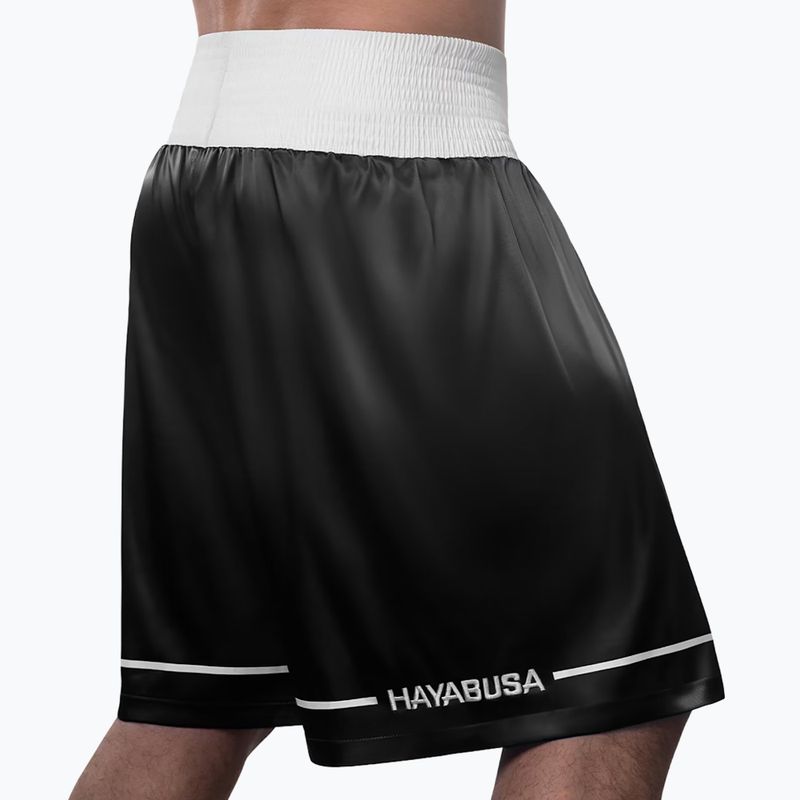 Pantaloncini da allenamento Hayabusa Pro Boxing neri 3