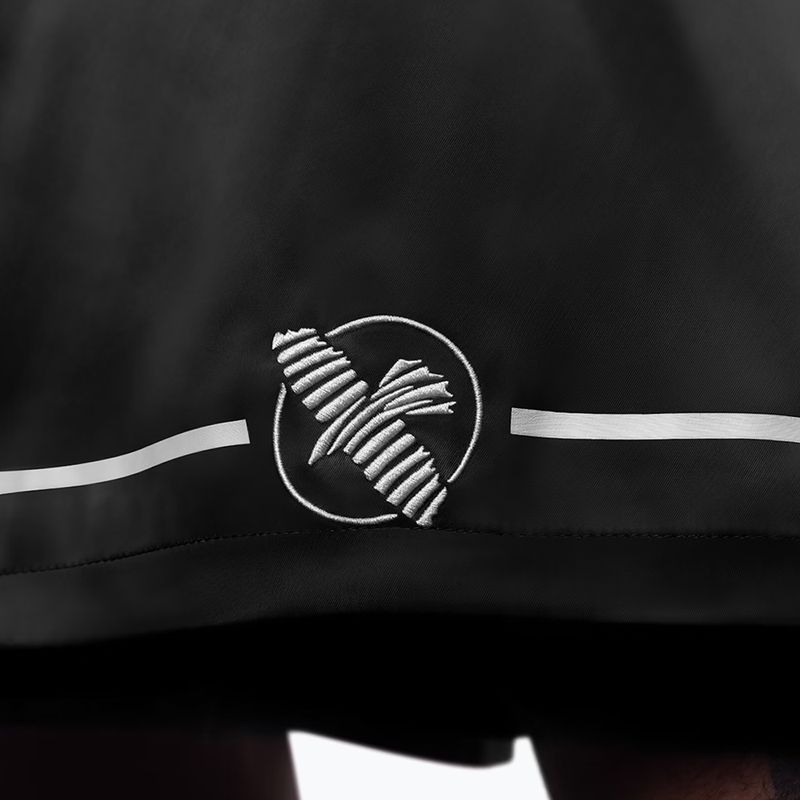 Pantaloncini da allenamento Hayabusa Pro Boxing neri 4
