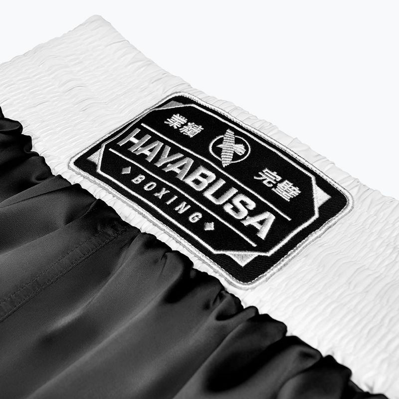 Pantaloncini da allenamento Hayabusa Pro Boxing neri 5
