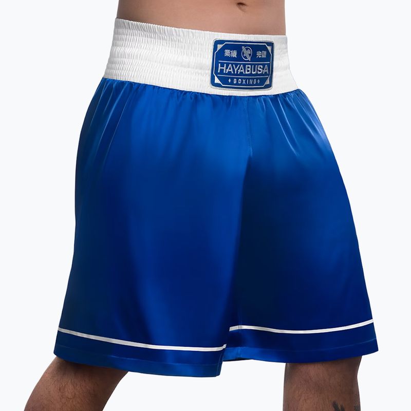 Pantaloncini da allenamento Hayabusa Pro Boxing blu 2