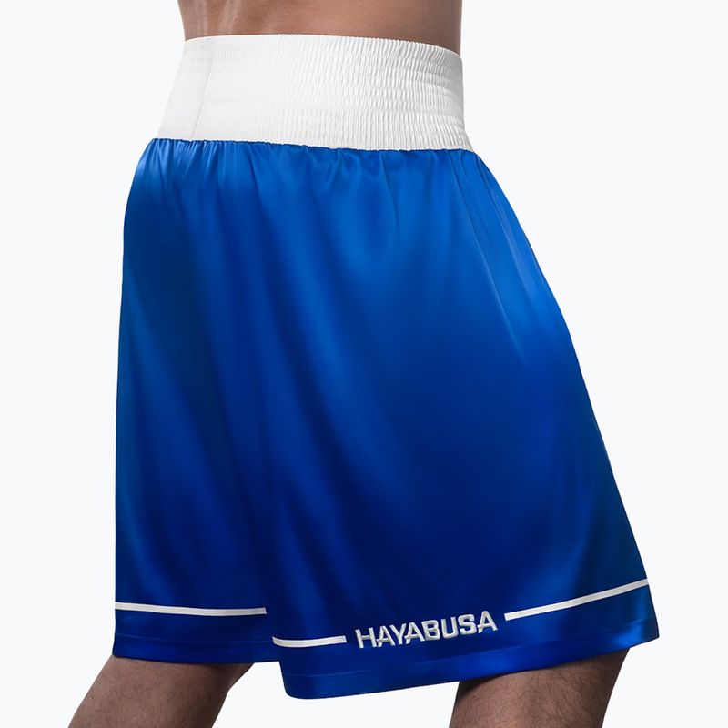 Pantaloncini da allenamento Hayabusa Pro Boxing blu 3